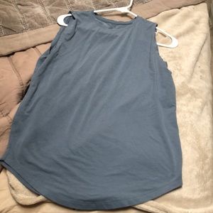 Lulu lemon blue Brunswick Muscle Tank size 6
